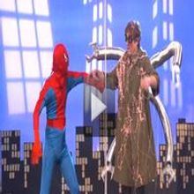STAGE TUBE: Conan Spoofs SPIDER-MAN